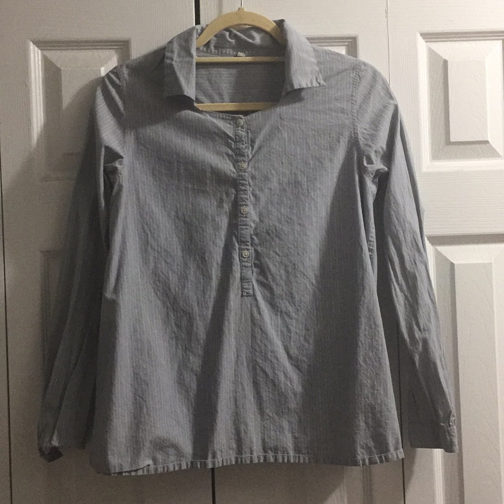 Smock Style Shirt -Muji